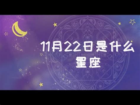 11月22什麼星座